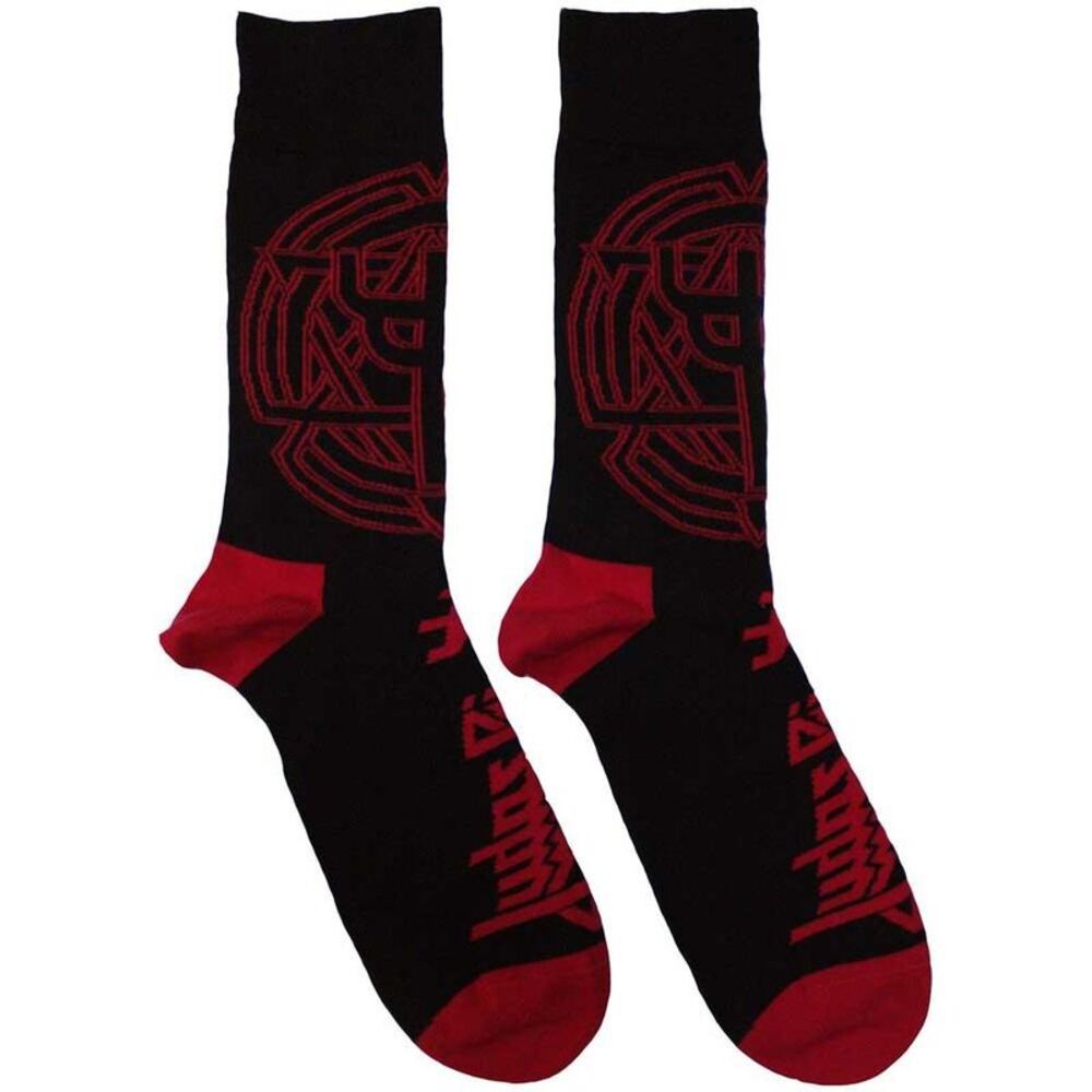 Judas Priest Unisex Adult Trident Emblem Socks / Black